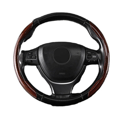 BowLift | Universal Laser Carbon Fiber Pattern Steering Wheel Cover