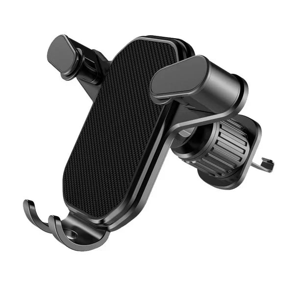 SafeGrip Car Phone Holder – 360° Rotatable Air Vent Mount with Hook Lock | Kalsten