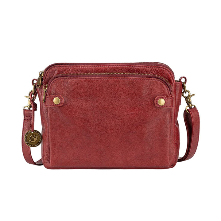 Kalsten | Three-Layer-Leather-Crossbody-Shoulder- & Clutch-Bag