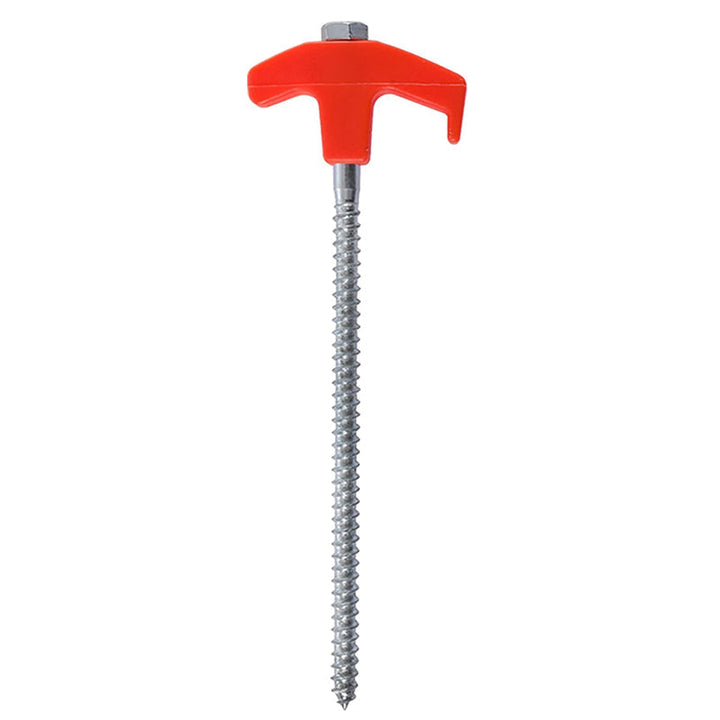 Rotatable tent pegs with thread | Kalsten