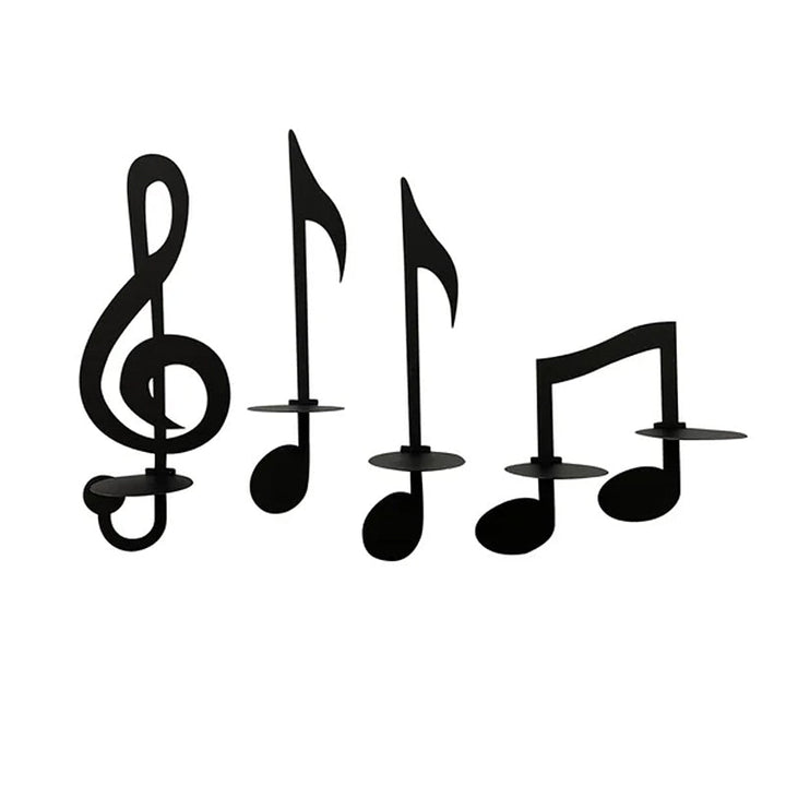 Black Musical Note Wall Light | Kalsten