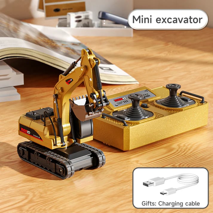 Kalsten | BuildMaster Mini RC Set | Fun construction vehicles for endless play adventures