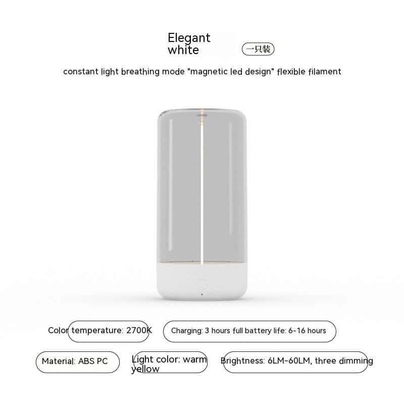 New LED Camping Light Type-c Rechargeable Portable Night Light With High Transparency And Anti Drop Creative Atmosphere Light | Kalsten
