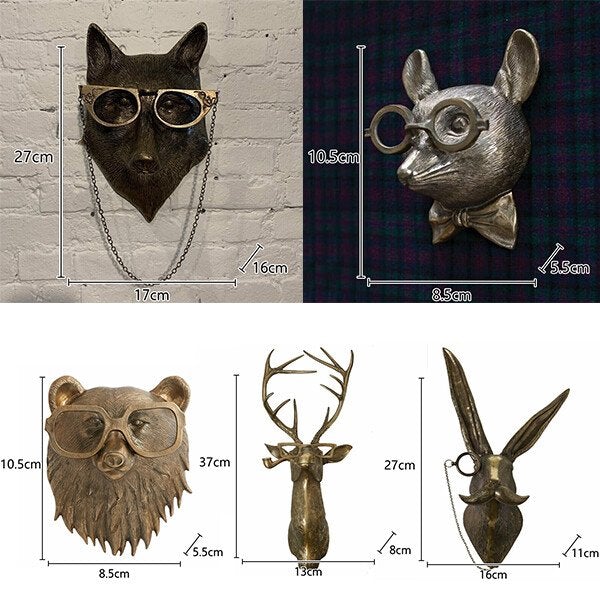 Kalsten | Unique Wall Decoration Animal Head for Home