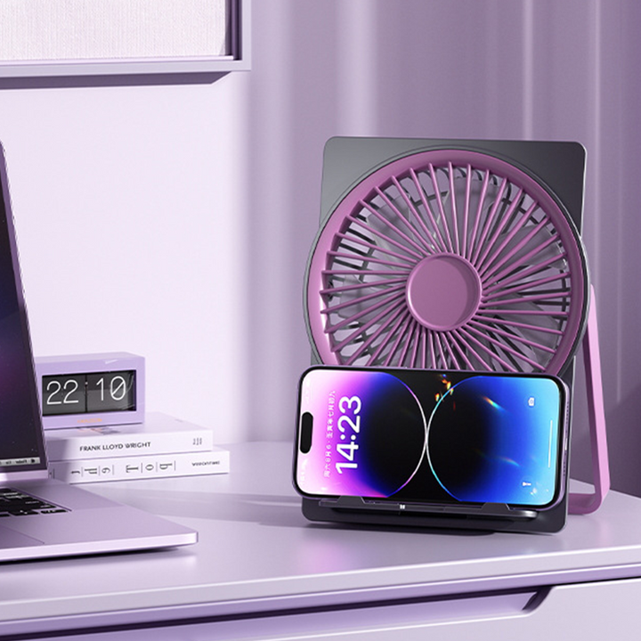 USB portable fan with battery – Quiet and rechargeable | Kalsten