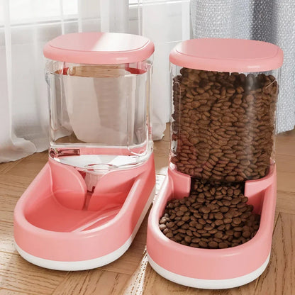 Skanto | Large Capacity Dog Food Dispenser and Bowl - 3.8L Pet Feeder