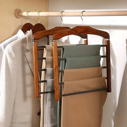 Skanto | Multi-Bar Wooden Hanger with Premium Finish