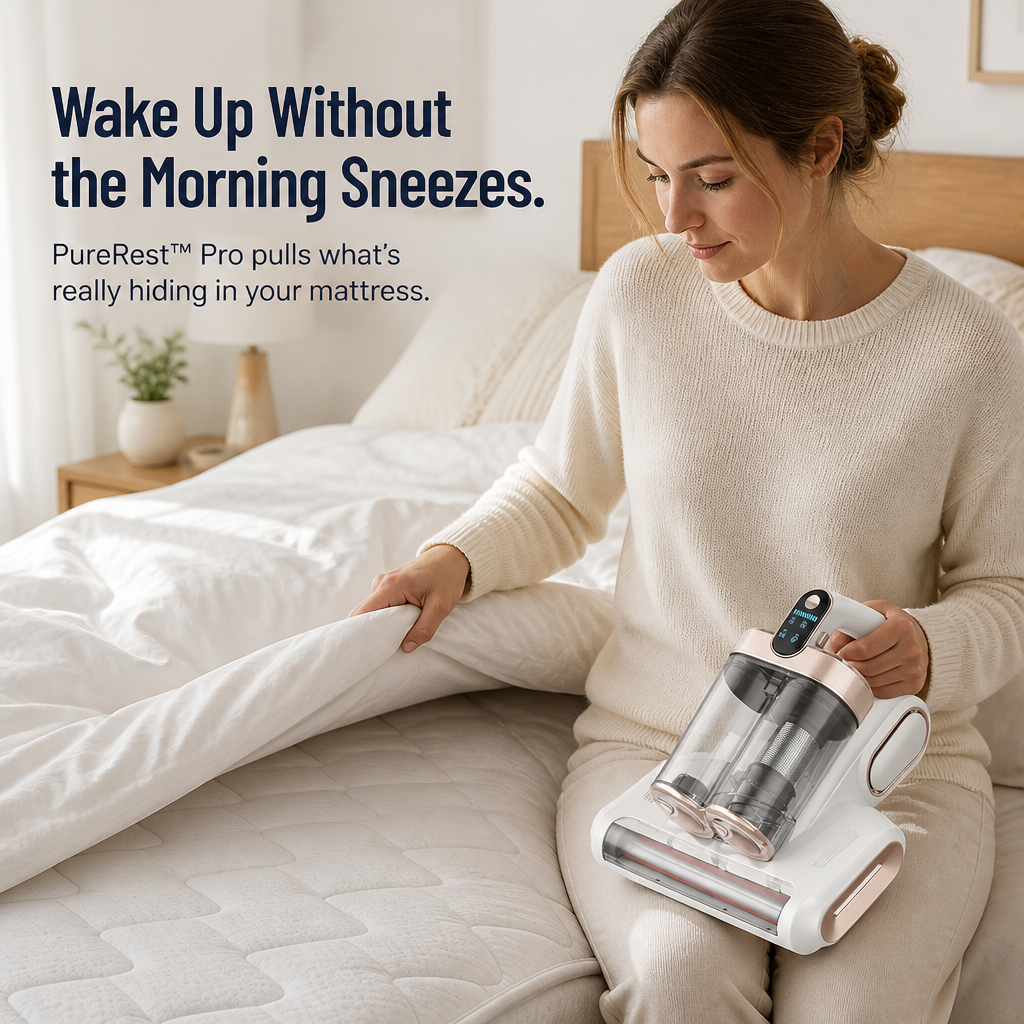 Wireless Mattress Cleaner with UV-C | Kalsten