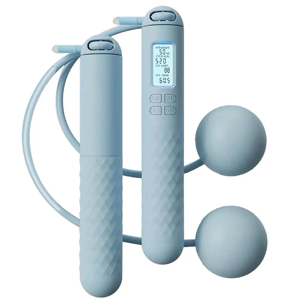 Wireless Jump Rope with Counter – Weighted Handles for Home Cardio Workouts | Kalsten