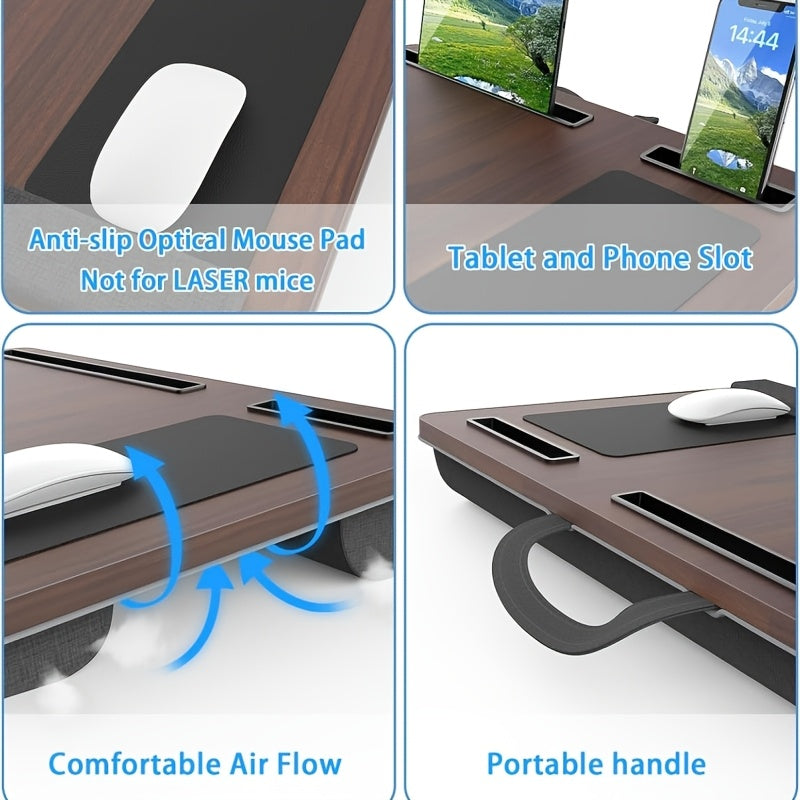 Ergonomic Laptop Stand with Wrist Support