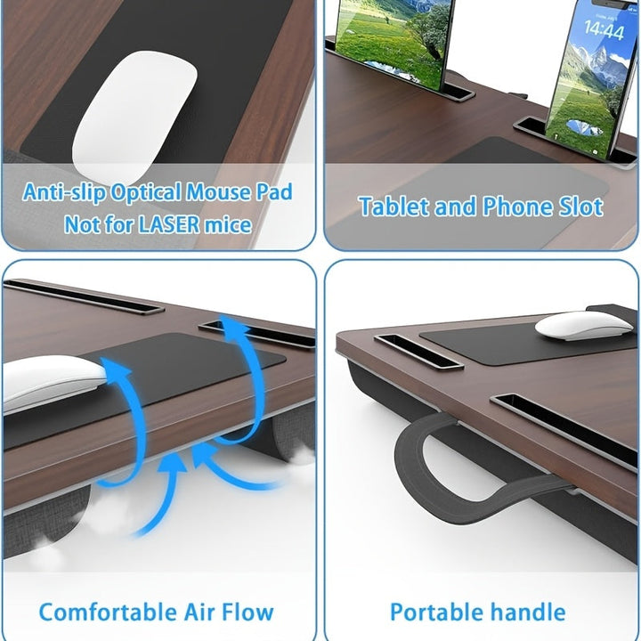 Ergonomic Laptop Stand with Wrist Support