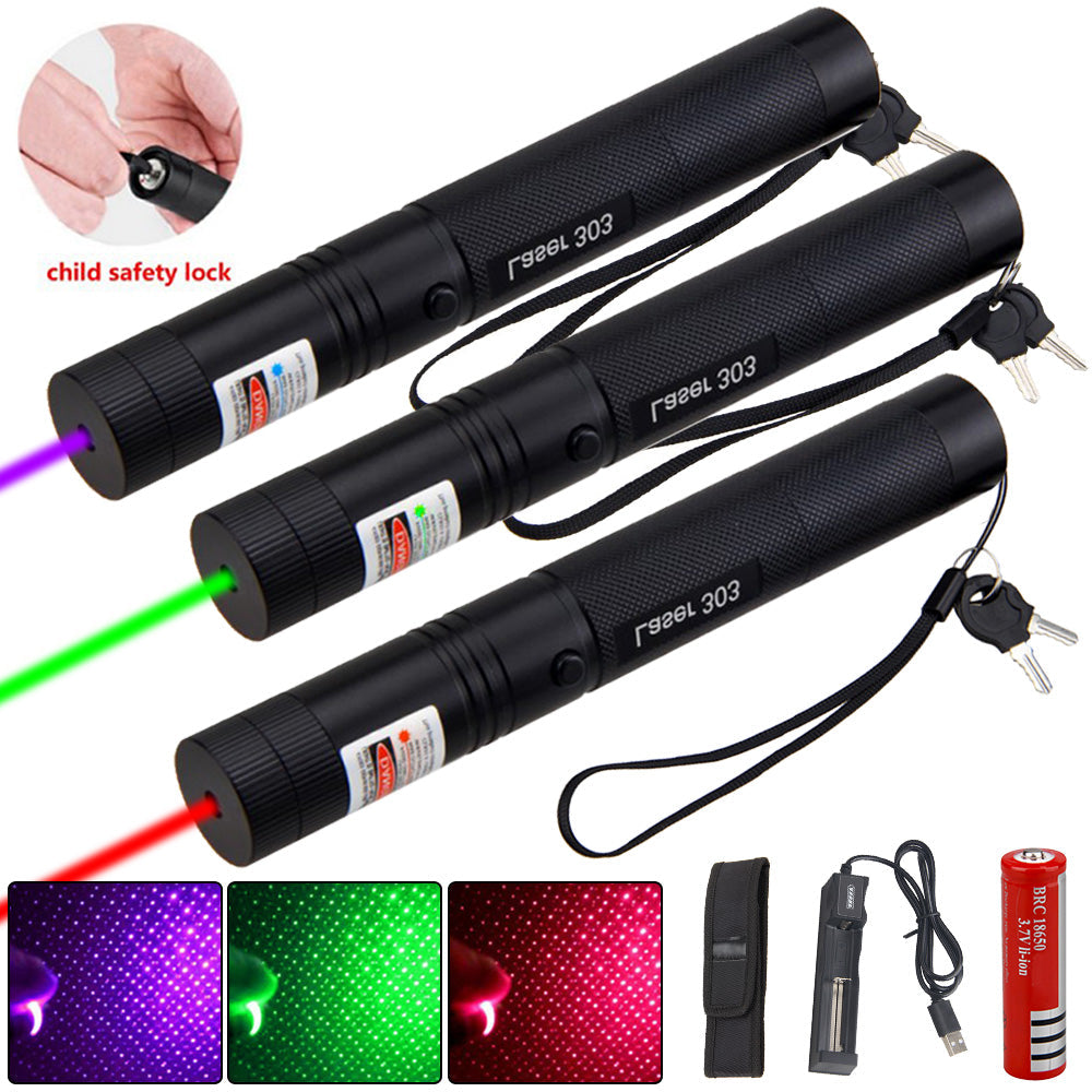 Kalsten | Zelara-Power Laser Pointer 303 - Rechargeable visible USB laser pointer with high power