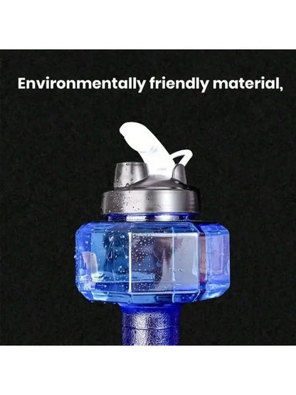 BowLift | Dumbbell water bottle 550ml for fitness & everyday life | 2-in-1 design