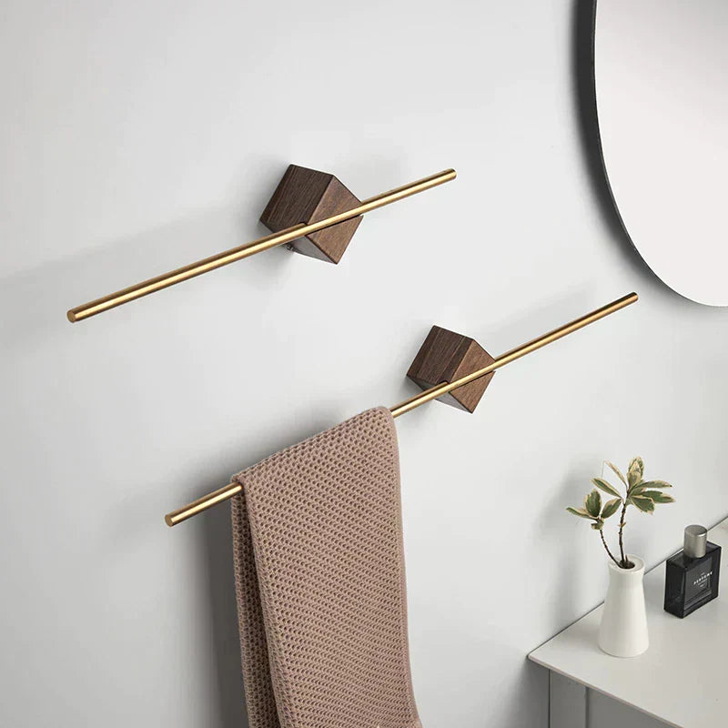 Wall-Mounted Towel Holder