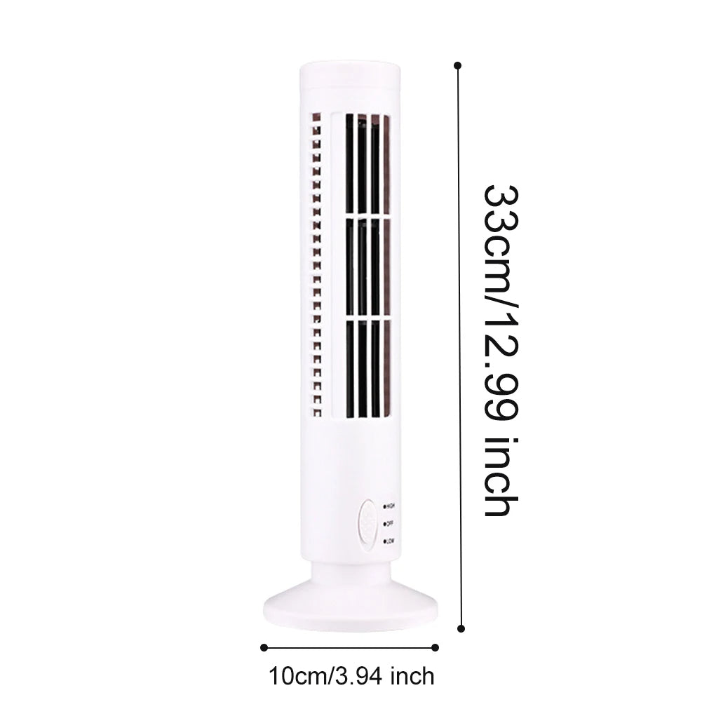 Mini Desktop Air Conditioner with USB Bladeless Cooling | Kalsten
