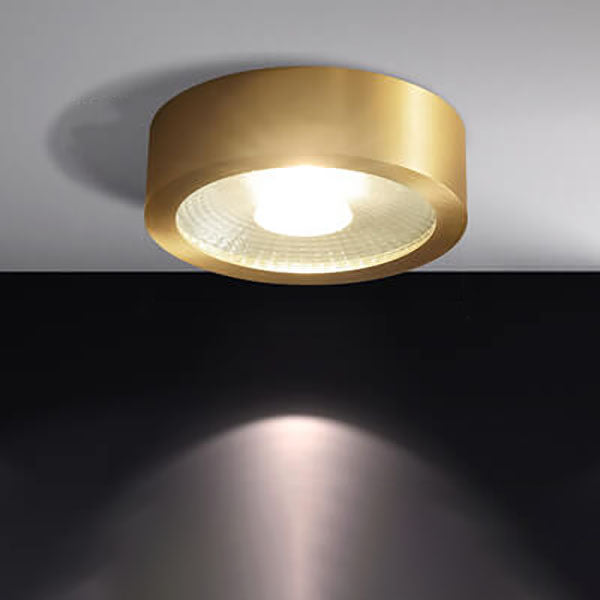 Flush Mount Ceiling Light Copper 4.72 in Built-In LED Modern Hallway Living Room Bedroom Lighting | Kalsten