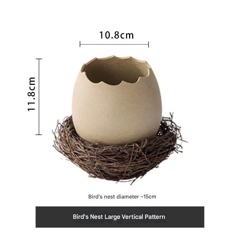Kalsten | Creative Ceramic Bird Nest Eggshell Bowl