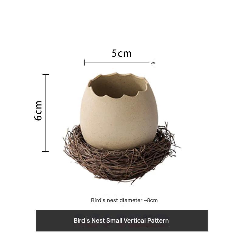 Kalsten | Creative Ceramic Bird Nest Eggshell Bowl