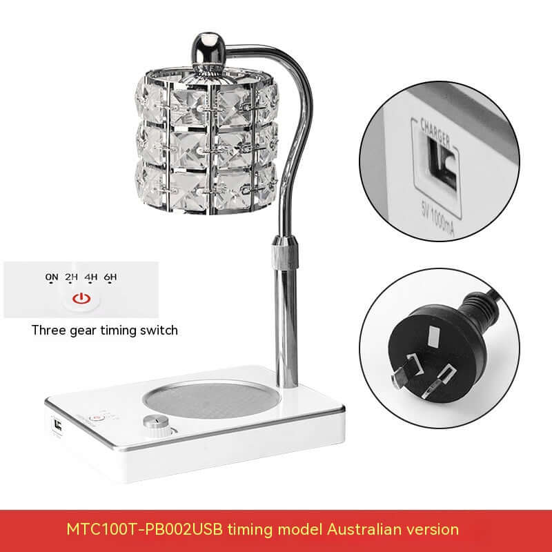 Korean-style Aromatherapy Wax Melting Lamp Adjustable Up And Down | Kalsten