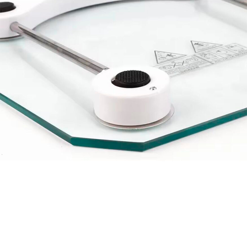 Personal scale (180 kg) with transparent glass platform | Kalsten