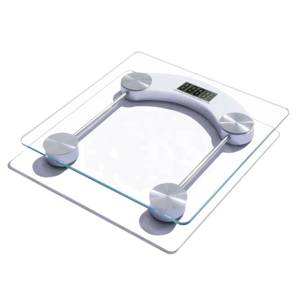 Personal scale (180 kg) with transparent glass platform | Kalsten