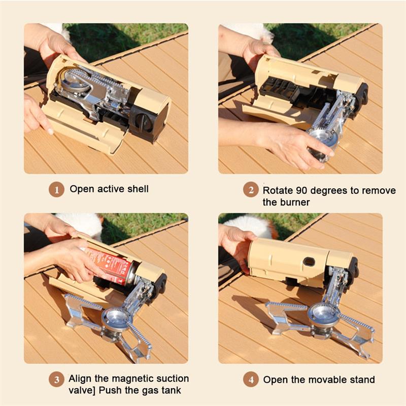 Cook & Go — Ignite your adventure fire in seconds, no matter where you are! | Kalsten