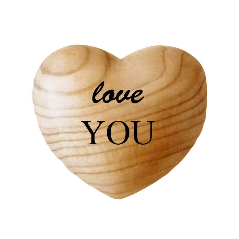 Kalsten | Small Pocket Hug Wooden Heart Token