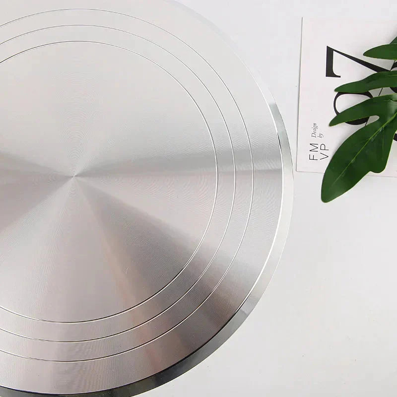 Baking Tools Aluminum Alloy Cake Turntable Cake Mounting Table | Kalsten