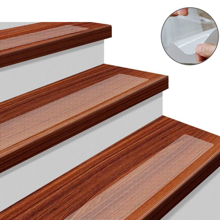 Kalsten | Clear Non-Slip Stair Tread Strips – Indoor Safety Grip Tape for Steps