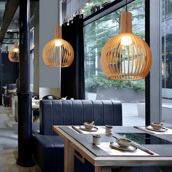 Bamboo Chandelier Ceiling Light