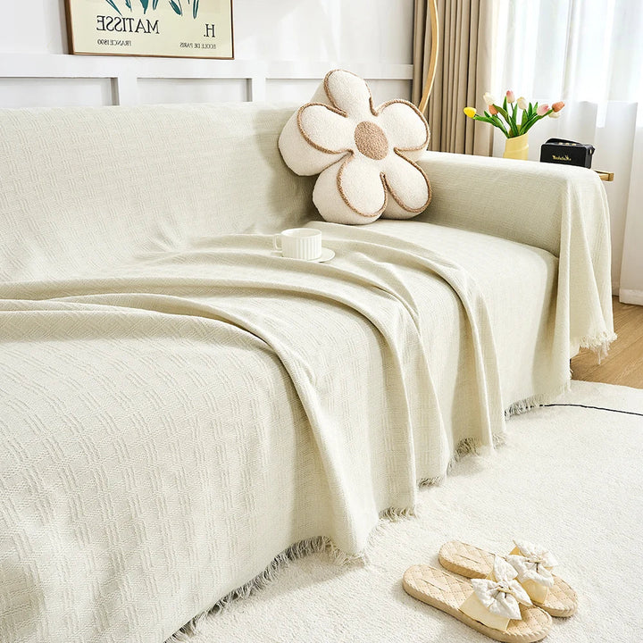 Kalsten | Large Sofa Cover with Reversible Pattern Stylish Protection