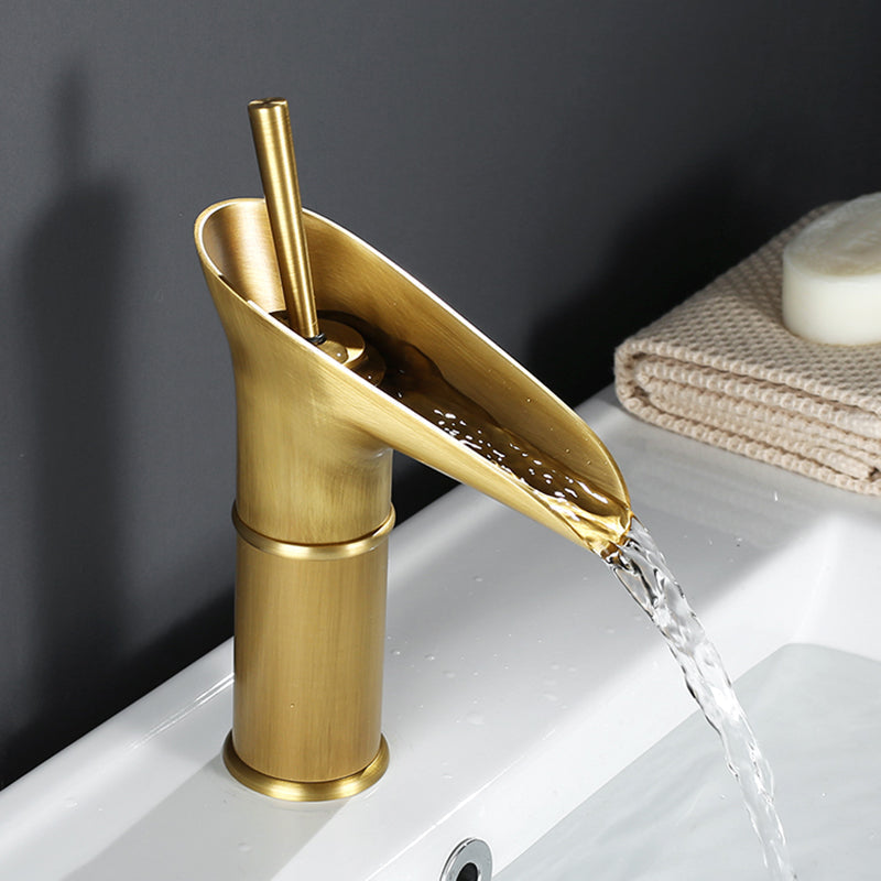 Skanto | Waterfall Antique Faucet Bath Sink Faucet Brass Basin Mixers