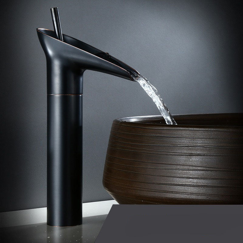Skanto | Waterfall Antique Faucet Bath Sink Faucet Brass Basin Mixers