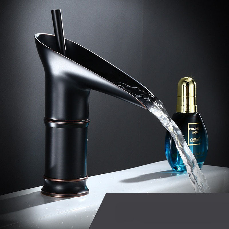 Skanto | Waterfall Antique Faucet Bath Sink Faucet Brass Basin Mixers