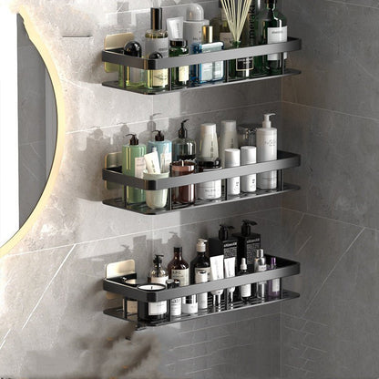 Bathroom shelves (without drilling)