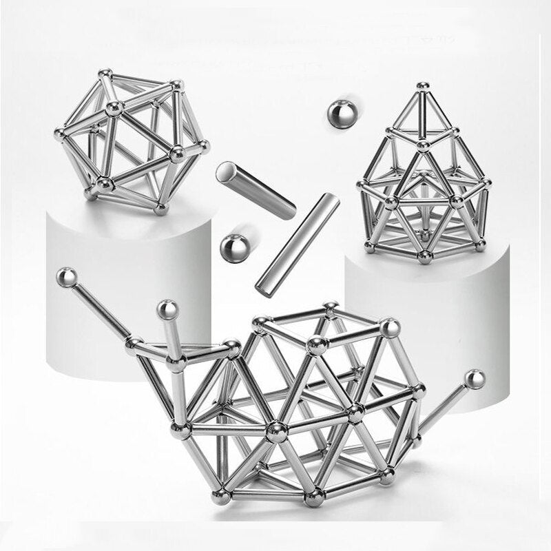 Kalsten | Magnetic Sticks - Creative Building Game - Children
