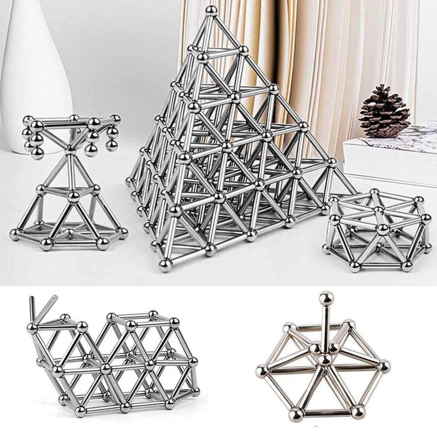 Kalsten | Magnetic Sticks - Creative Building Game - Children