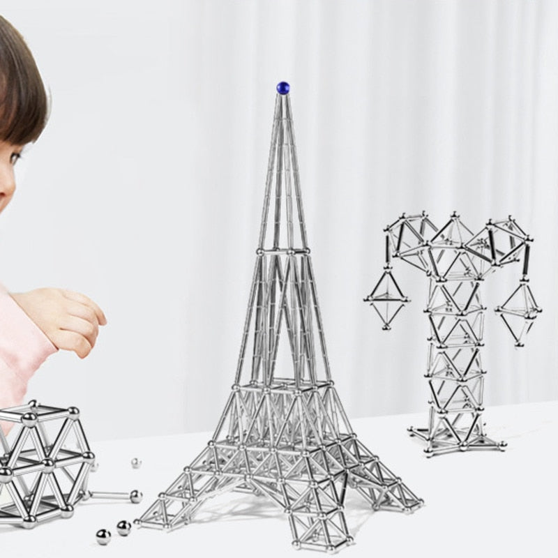 Kalsten | Magnetic Sticks - Creative Building Game - Children
