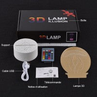 3D Lamp Marvel Hulk | Kalsten