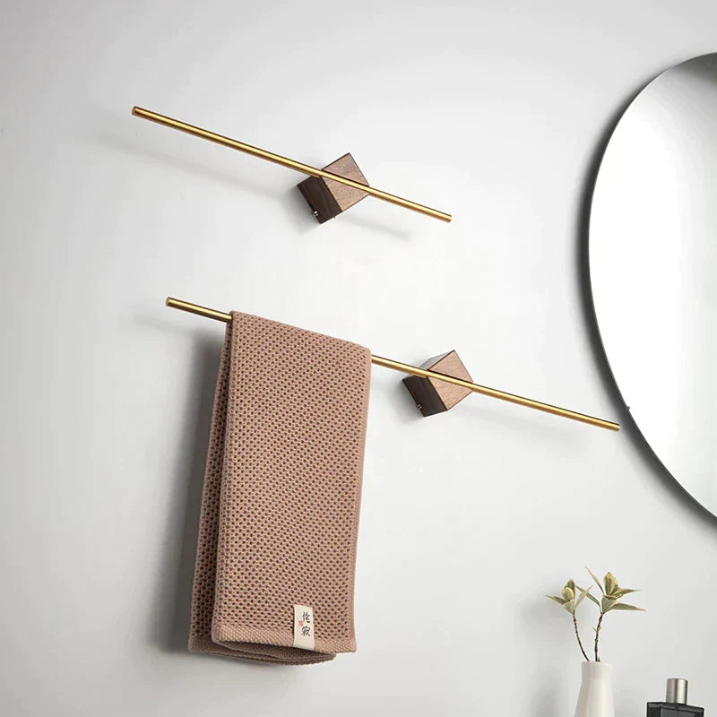 Wall-Mounted Towel Holder