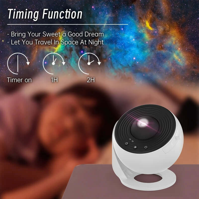 Night Light Galaxy Projector Starry Sky Projector 360 Rotate Planetarium Lamp For Kids Bedroom Valentines Day Gift Wedding Deco | Kalsten