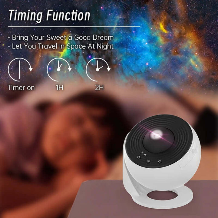 Night Light Galaxy Projector Starry Sky Projector 360 Rotate Planetarium Lamp For Kids Bedroom Valentines Day Gift Wedding Deco | Kalsten