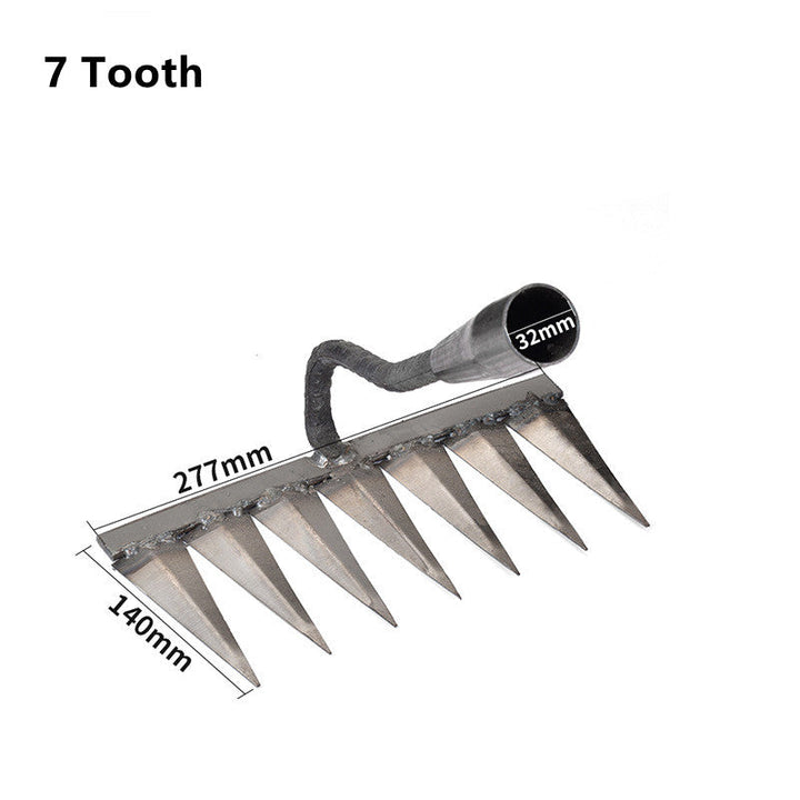 TuinGrijp Carbon Steel Weeding Rake for Garden Maintenance | Kalsten