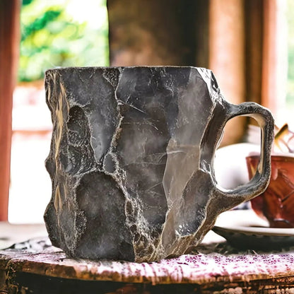 Skanto | Handmade Mineral Crystal Coffee Cups, Insulated, Microwave Safe, 350-450 ml