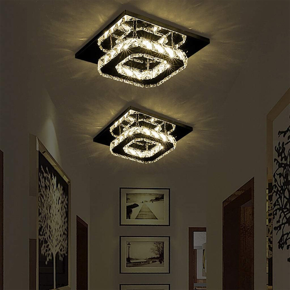 Kalsten | Ceiling Light Crystal LED Modern Flush Fixture