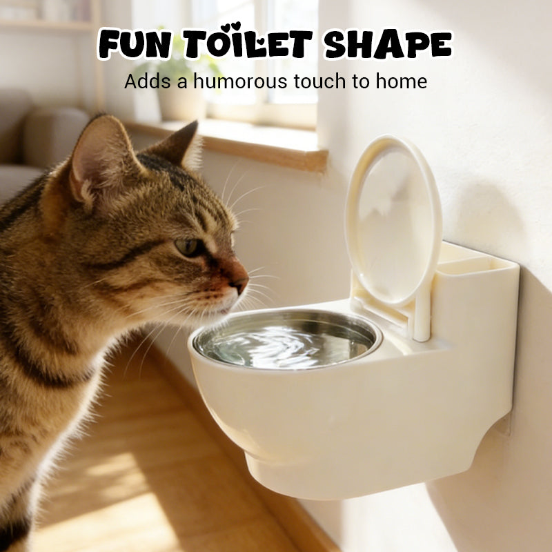 CatAura Wall Mount — Transform the feeding moment into a stylish highlight full of fresh elegance | Kalsten
