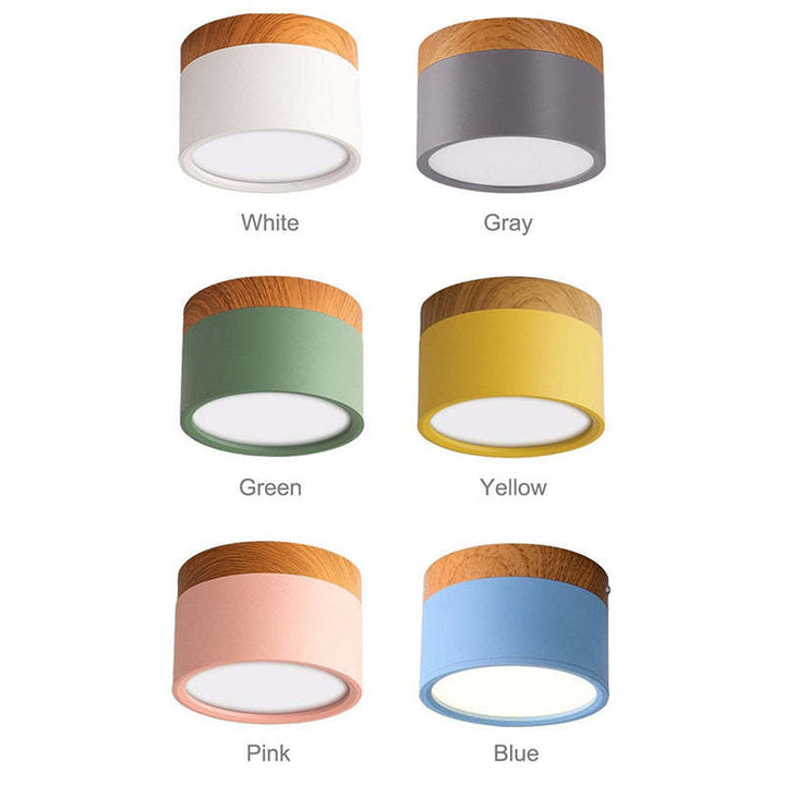 Morandi Style Modern LED Ceiling Lamp - LumiModo | Kalsten