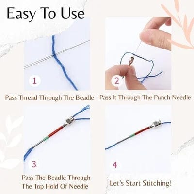 Embroidery needle set for precise sewing and embroidery | Kalsten