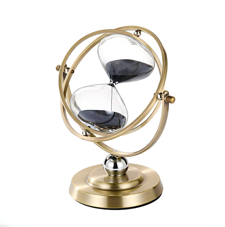 Kalsten | GracefulTime Clock – Luxury Hourglass with Elegant Gold Frame & Timeless Design
