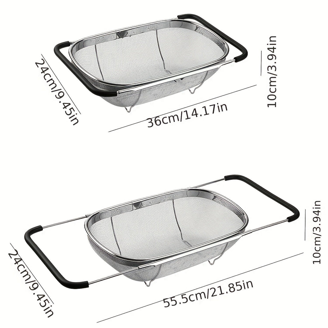Expandable Sink Strainer Stainless Steel | Kalsten